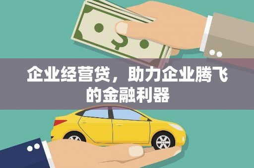 平溪企业经营贷，助力企业腾飞的金融利器