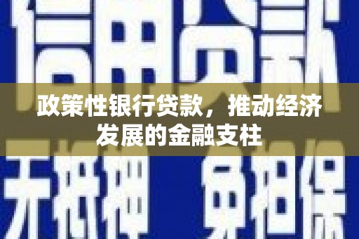 平溪政策性银行贷款，推动经济发展的金融支柱