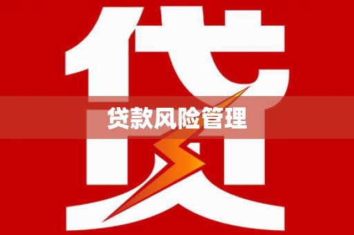 平溪贷款风险管理