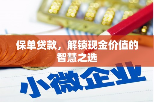平溪保单贷款，解锁现金价值的智慧之选
