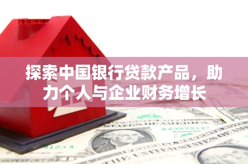 平溪探索中国银行贷款产品，助力个人与企业财务增长