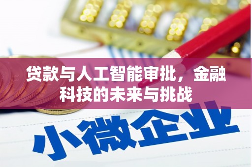 平溪贷款与人工智能审批，金融科技的未来与挑战