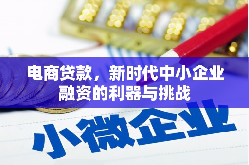 平溪电商贷款，新时代中小企业融资的利器与挑战