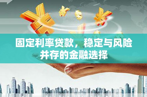 平溪固定利率贷款，稳定与风险并存的金融选择