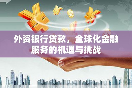 平溪外资银行贷款，全球化金融服务的机遇与挑战