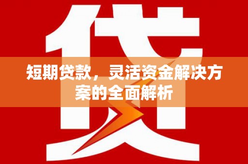 平溪短期贷款，灵活资金解决方案的全面解析