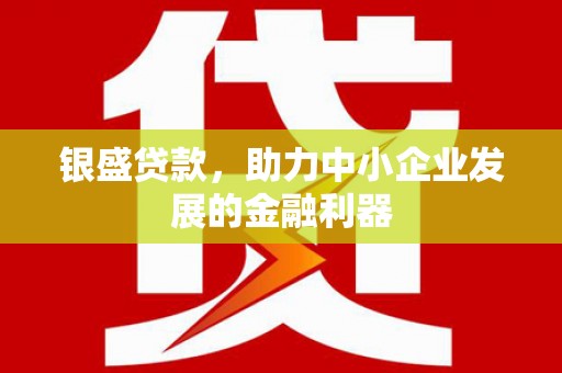 平溪银盛贷款，助力中小企业发展的金融利器