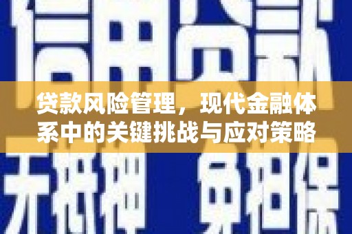 平溪贷款风险管理，现代金融体系中的关键挑战与应对策略