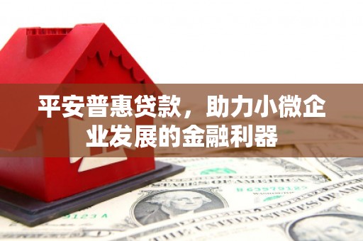 平溪平安普惠贷款，助力小微企业发展的金融利器