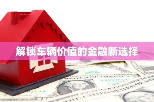 平溪解锁车辆价值的金融新选择