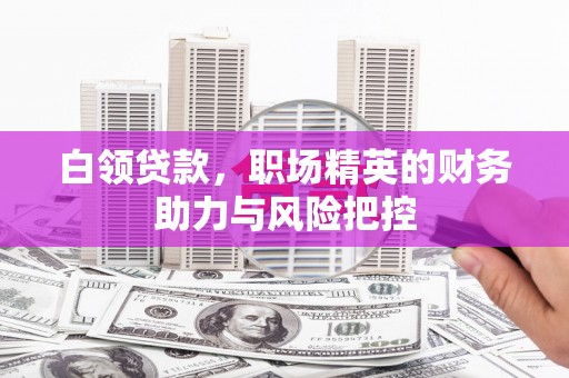 平溪白领贷款，职场精英的财务助力与风险把控